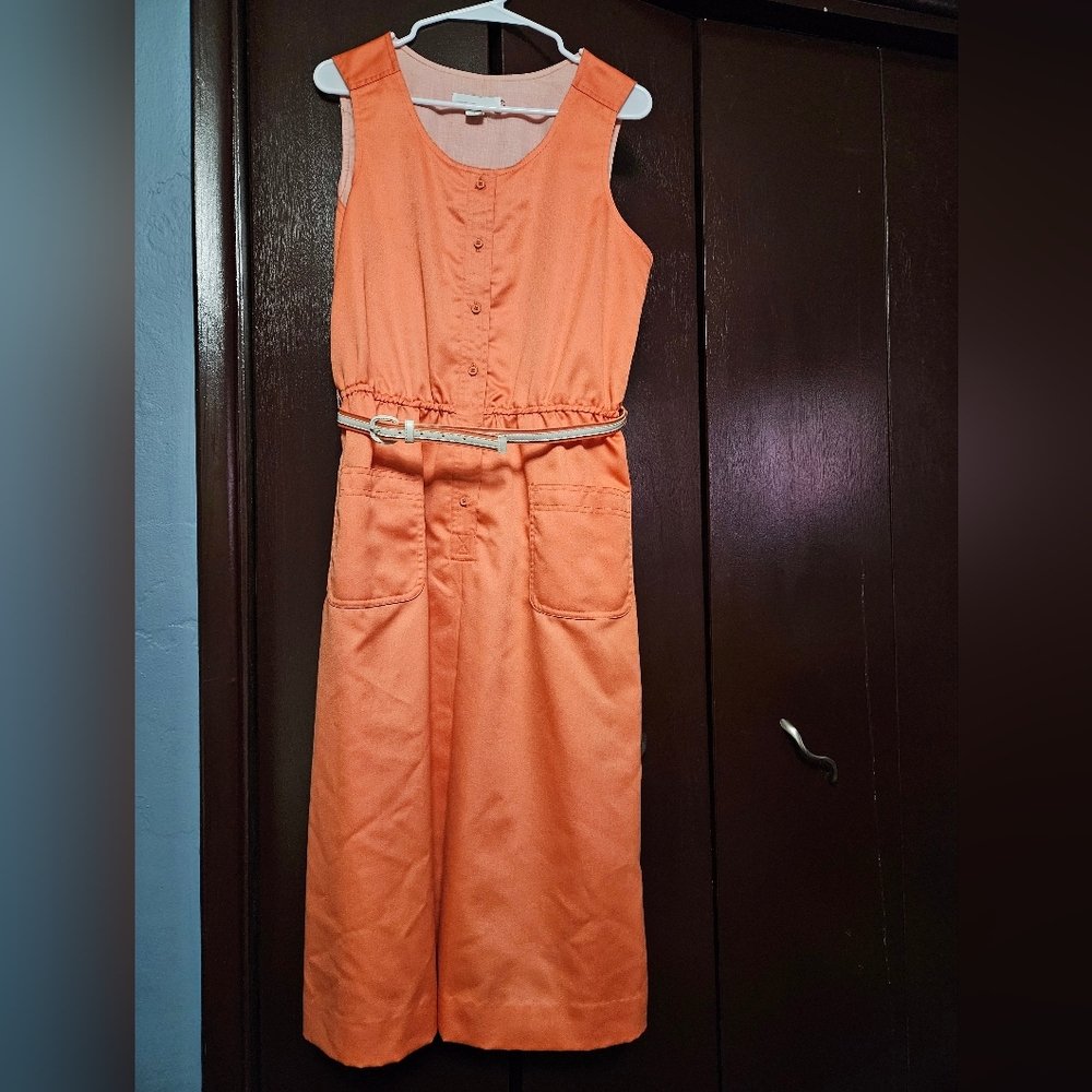 Vintage Coral Dress